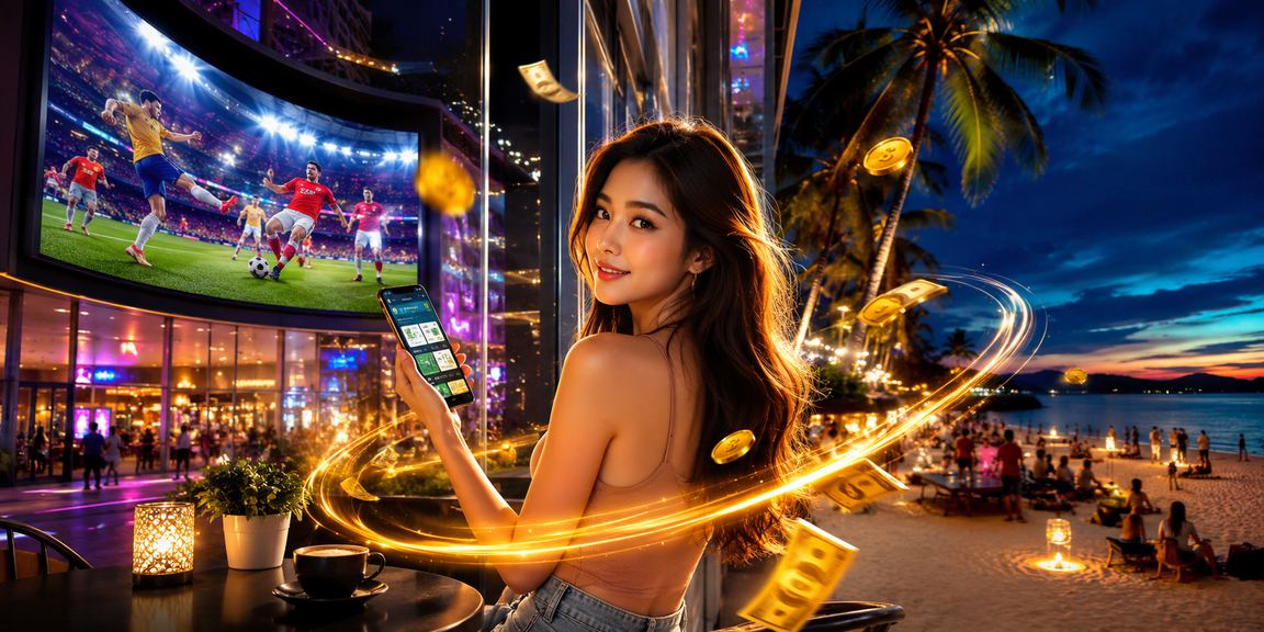 Peminat bola sepak menggunakan aplikasi d12 untuk pertaruhan mudah alih
